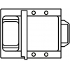 Матрица для машины для термоупаковки лотков TS3A, 190x260мм, 190x230мм, 190x137мм, 95x137мм, 1 лоток, регулируемая