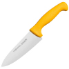 Нож поварской L 15см, общая L 29см желтый, нерж.сталь