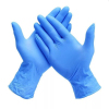 Перчатки нитриловые неопудренные голубые (р.XL)