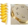 Матрица бронзовая для пресса для макаронных изделий Dolly и P.NUOVA, D59мм, fusilli 2 principi (спиральки двойные), 13мм